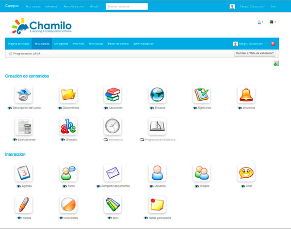 Plataforma de Educación Virtual Chamilo - Imagen 4