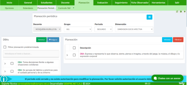 Actualización de SIEE (Preescolar DBA) - Imagen 2