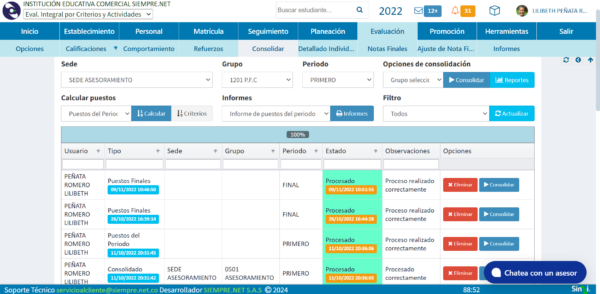 Gestión del PFC (Programa de Formación Complementaria) - Imagen 2